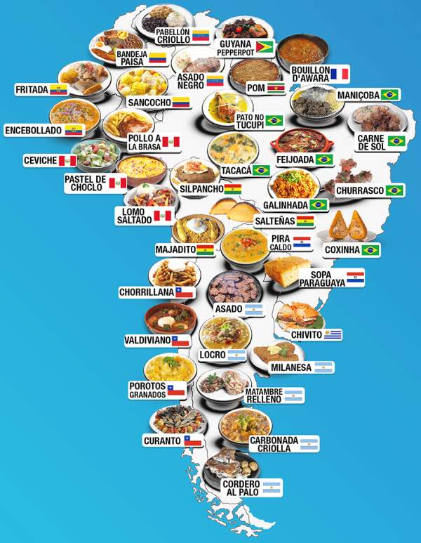 traditional foods in different countries